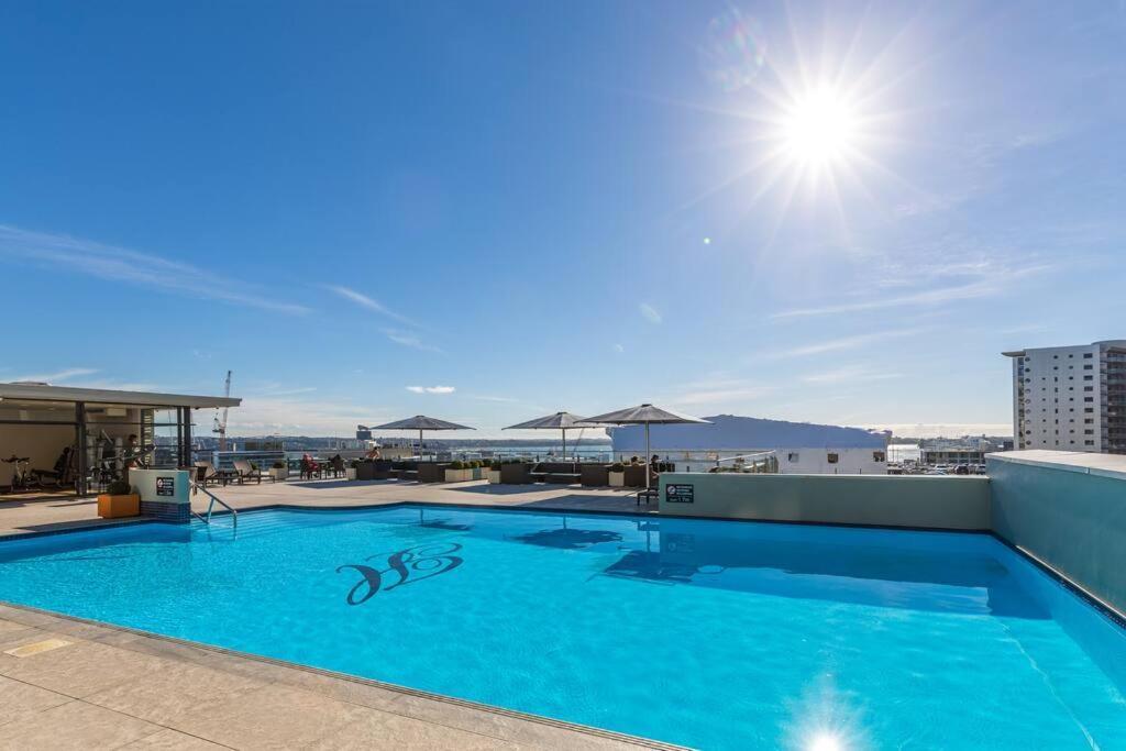 Heritage Haven By Viaduct Cbd - Pool Gym Tennis Оукланд Екстериор снимка