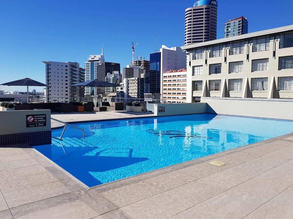 Heritage Haven By Viaduct Cbd - Pool Gym Tennis Оукланд Екстериор снимка